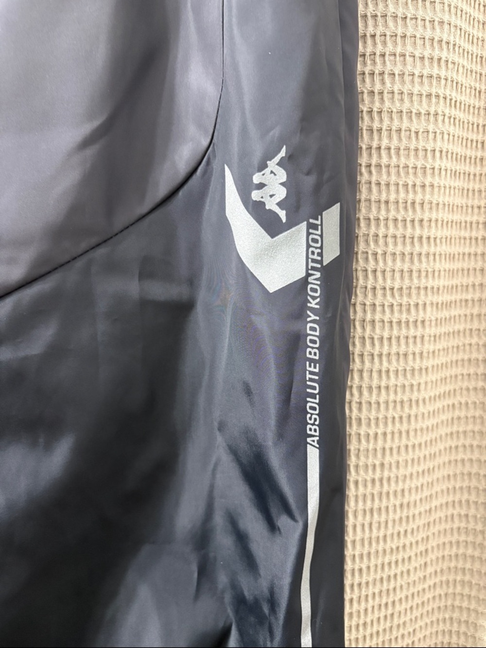 Kappa kontrol Charcoal Gray Joggers with Reflective Logo - Picture 4 of 11